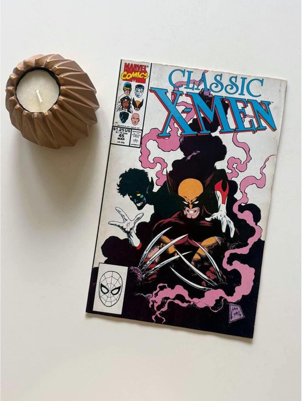 X-Men Classic #45 (1990) X-Men #139 Reprint | Wolverine & Nightcrawler - Comic